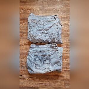 lot of 2 ** denim lite jeans size 24t and 26t